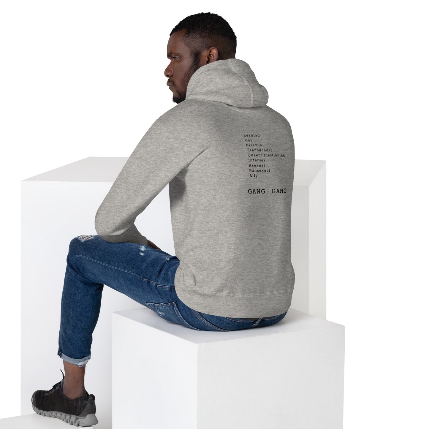 Premium+ Unisex Hoodie (Light Multi-colors)