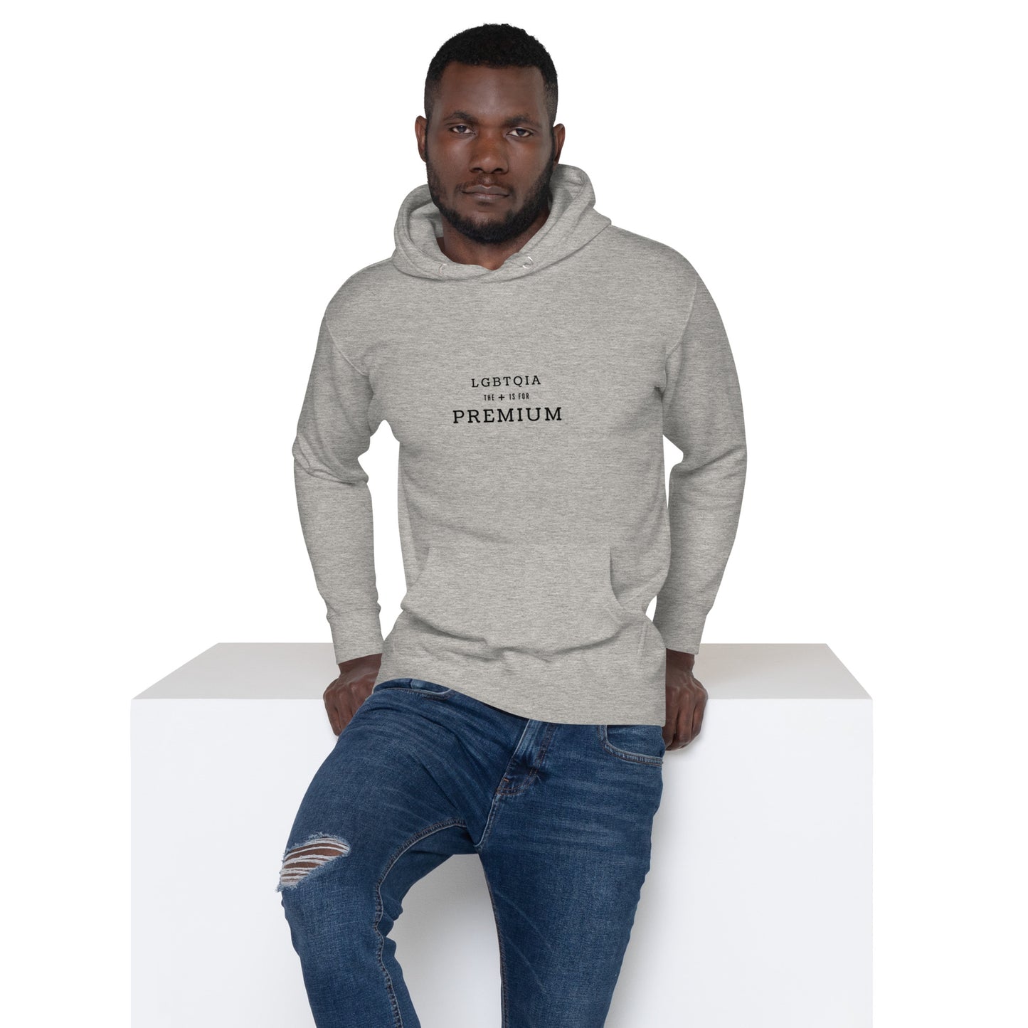 Premium+ Unisex Hoodie (Light Multi-colors)