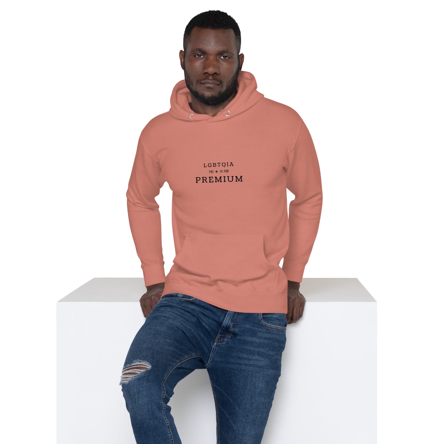 Premium+ Unisex Hoodie (Light Multi-colors)