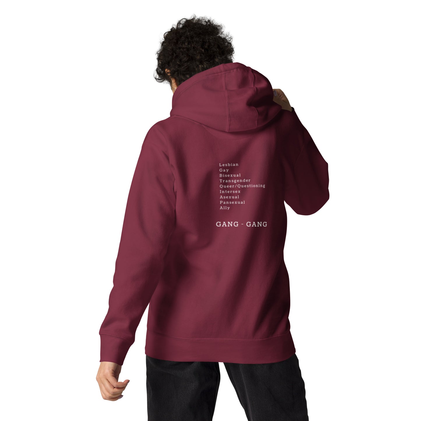 Premium+ Unisex Hoodie (Dark Multi-Colors)