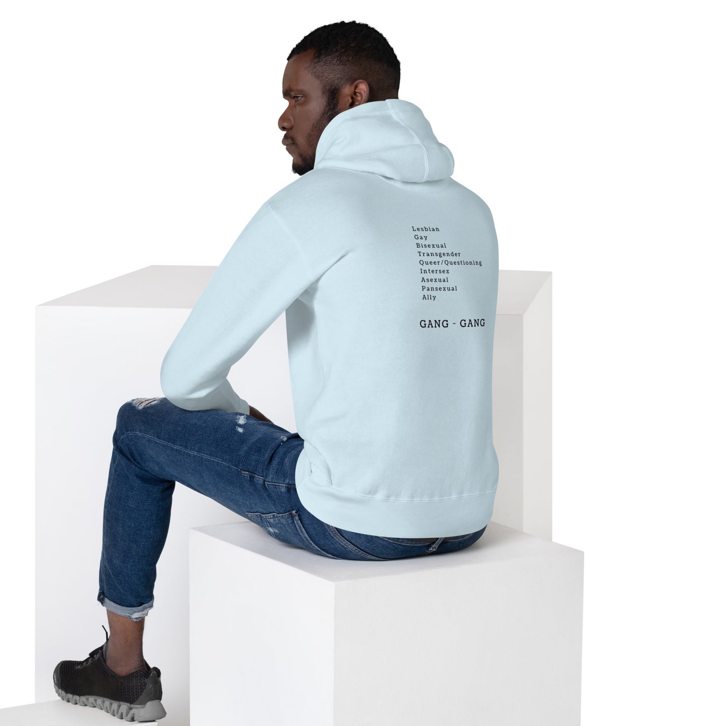 Premium+ Unisex Hoodie (Light Multi-colors)