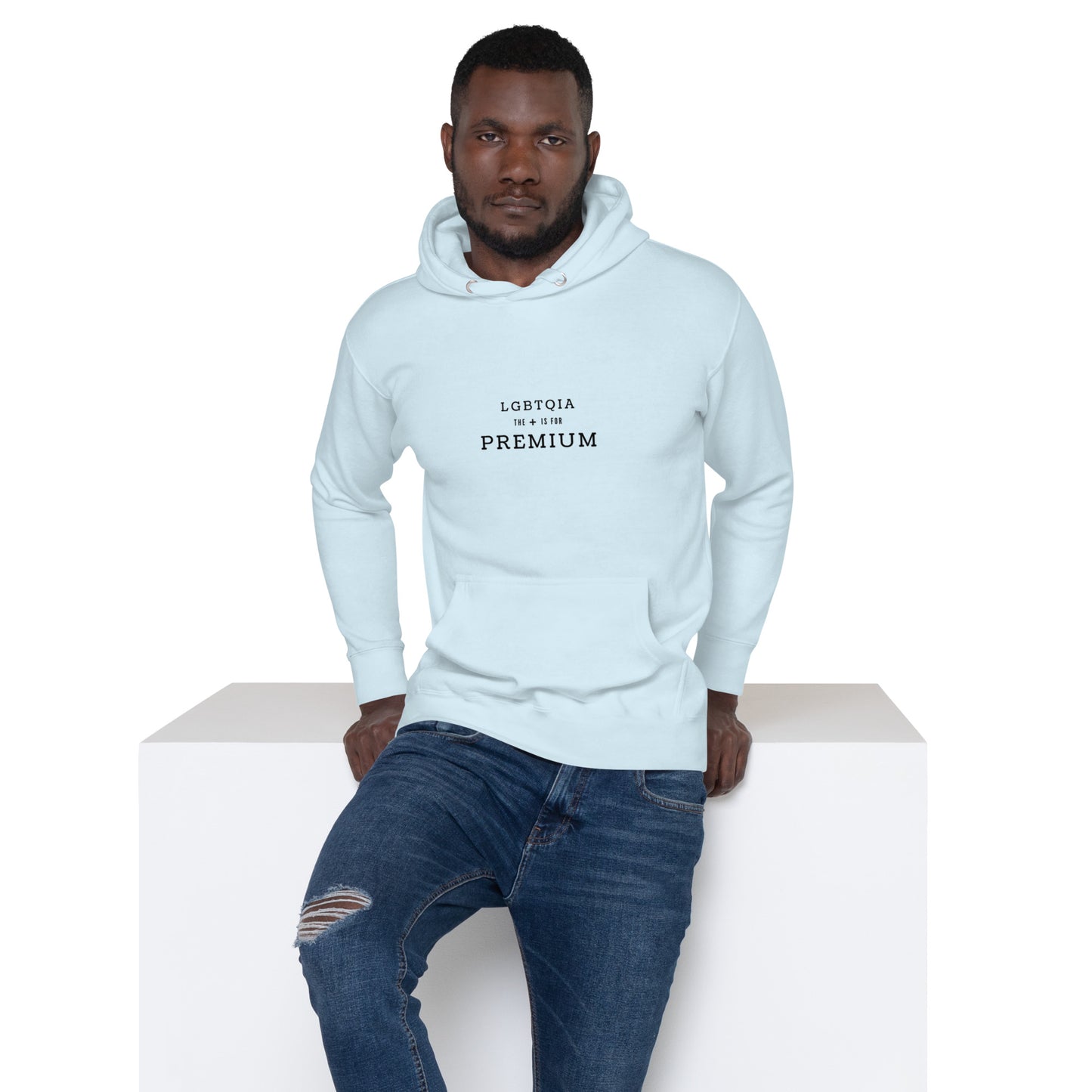 Premium+ Unisex Hoodie (Light Multi-colors)