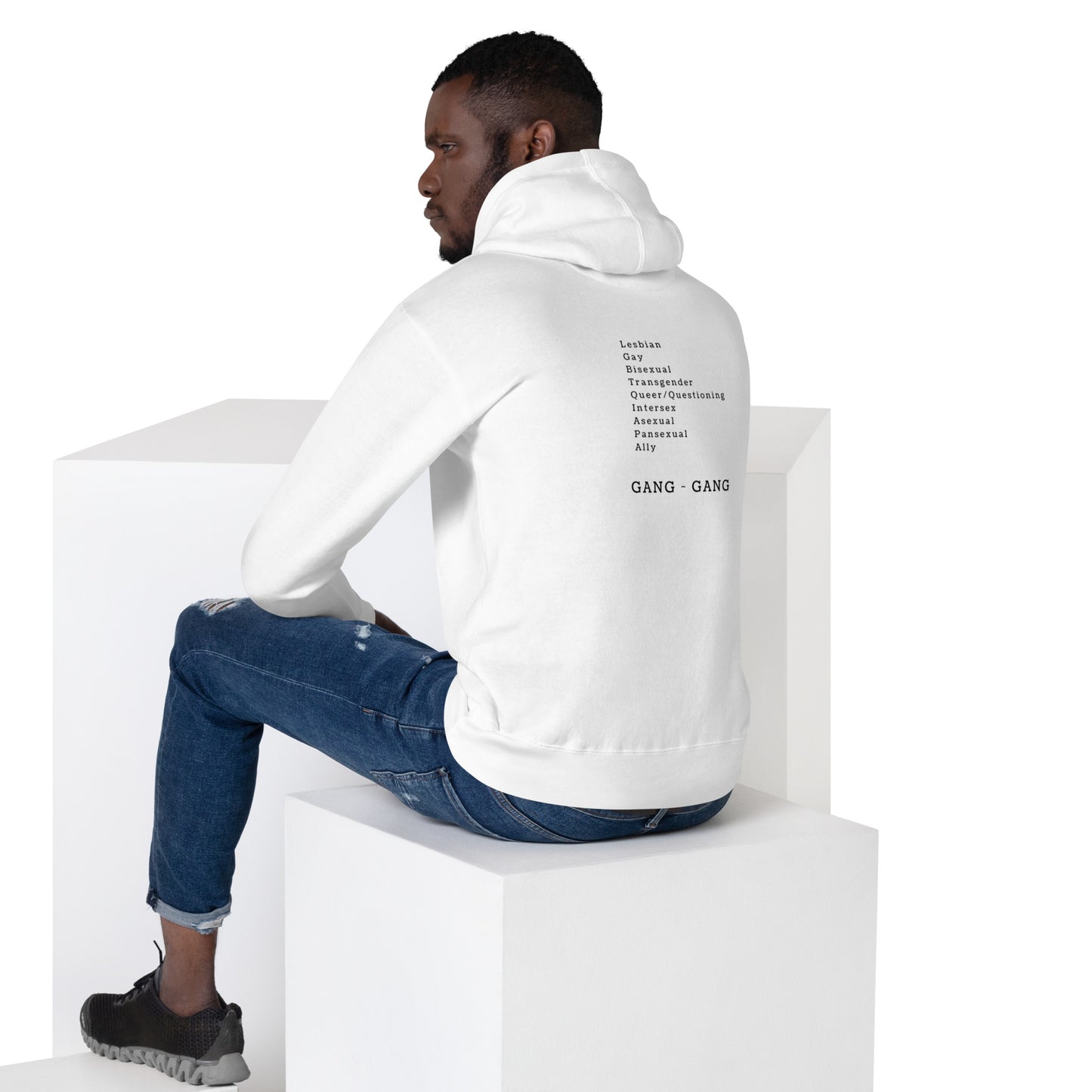 Premium+ Unisex Hoodie (Light Multi-colors)